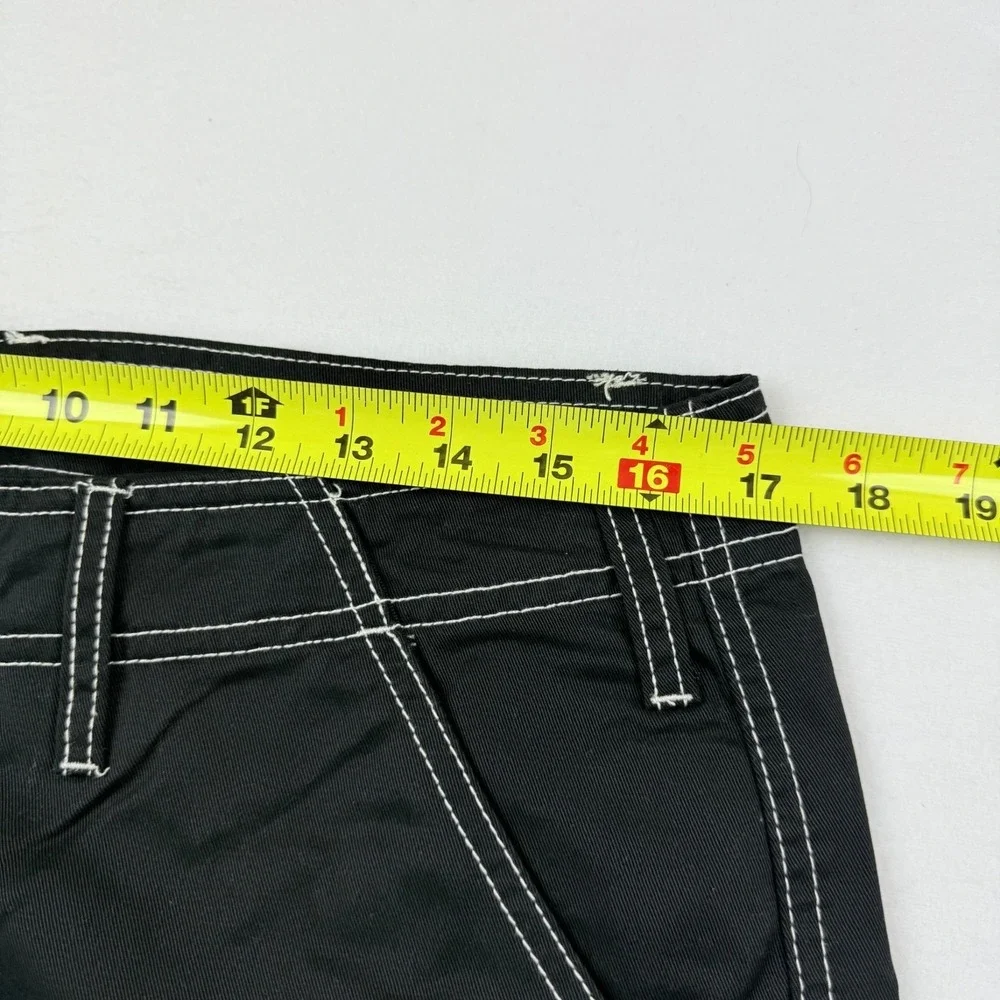 True Religion Men's Straight Leg Outline Jet Black Cargo Pants 32x32 NWT $159.00